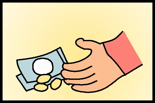 お支払方法は現金のみ