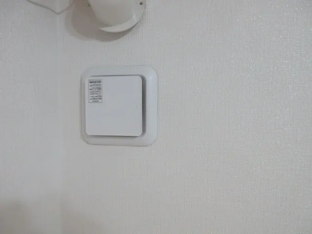 通風孔を交換した様子